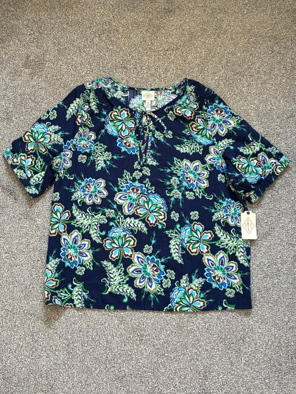 St. John's Bay Elbow Sleeve Blouse